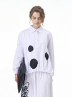 Polka Dot Oversized Shirt 1932
