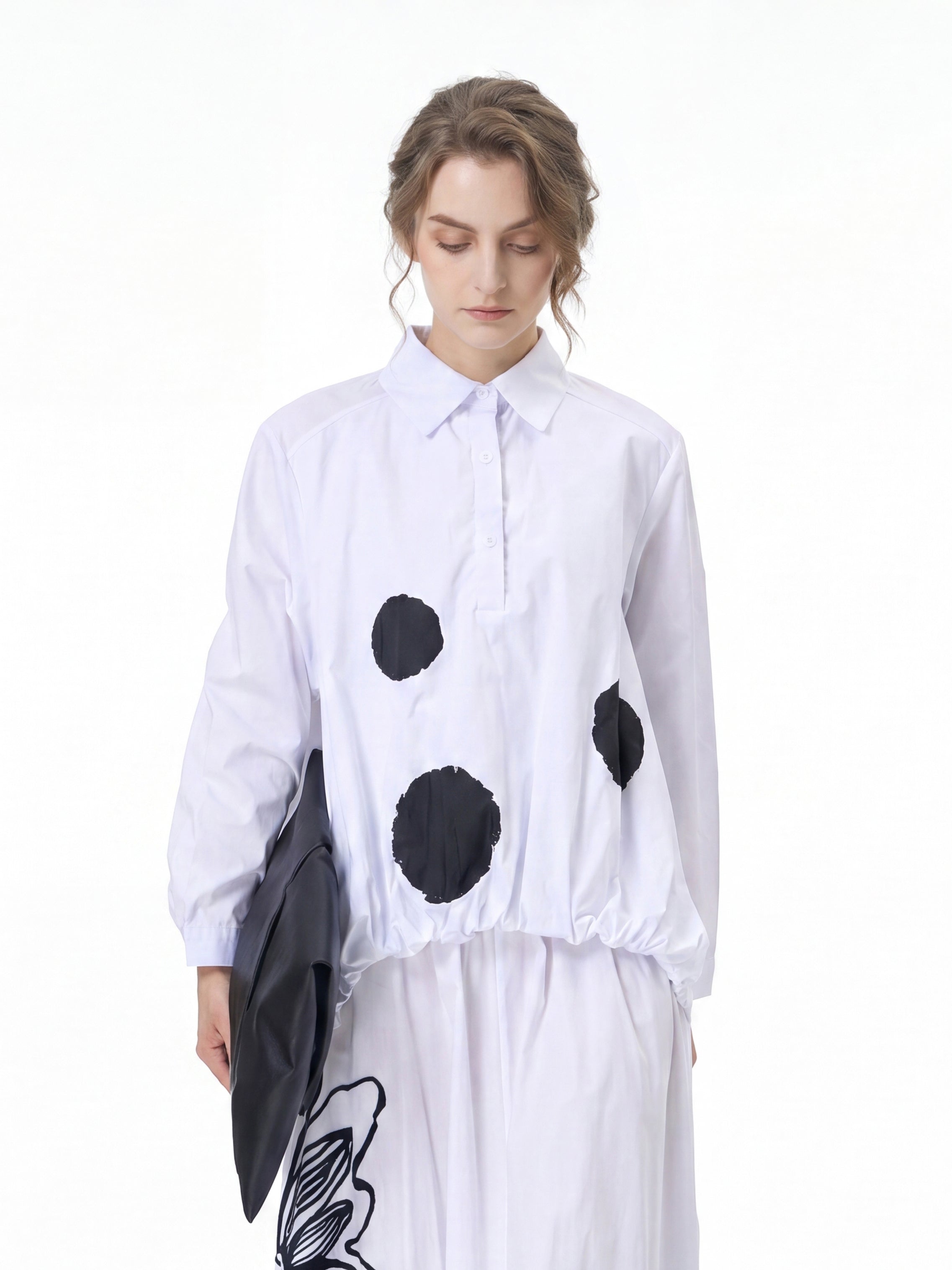 Polka Dot Oversized Shirt 1932