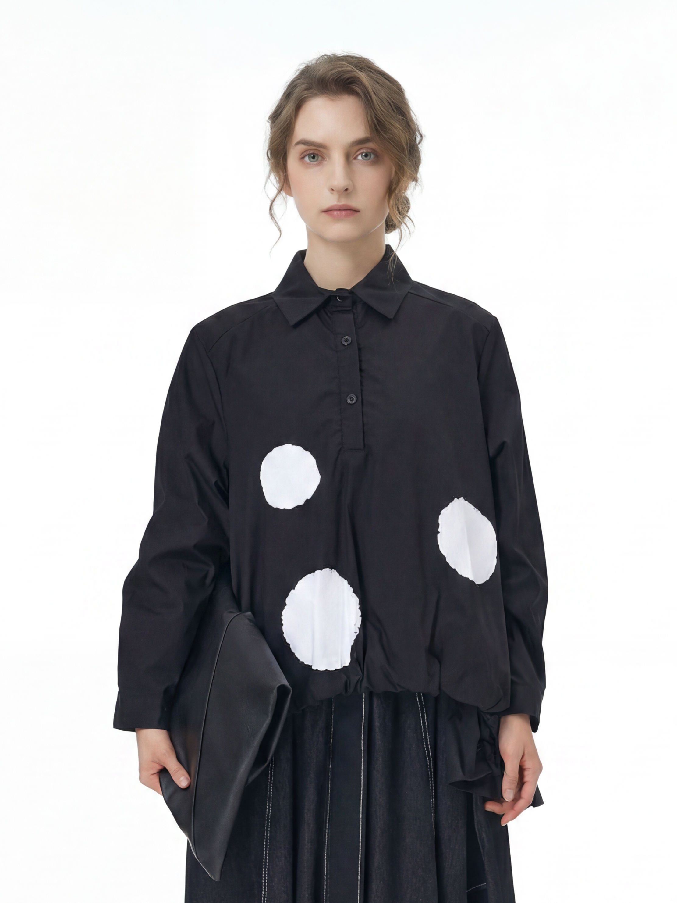 Polka Dot Oversized Shirt 1932