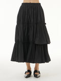 Tiered Ruffle Midi Skirt 3169
