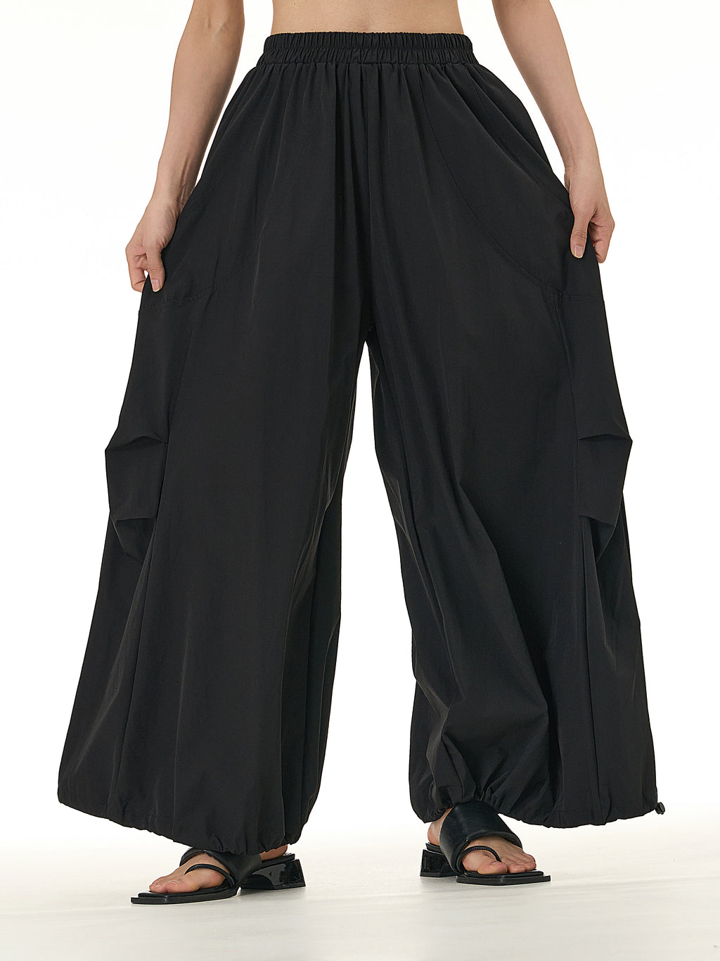 Cargo Pocket Balloon Wide Leg Pants 68550