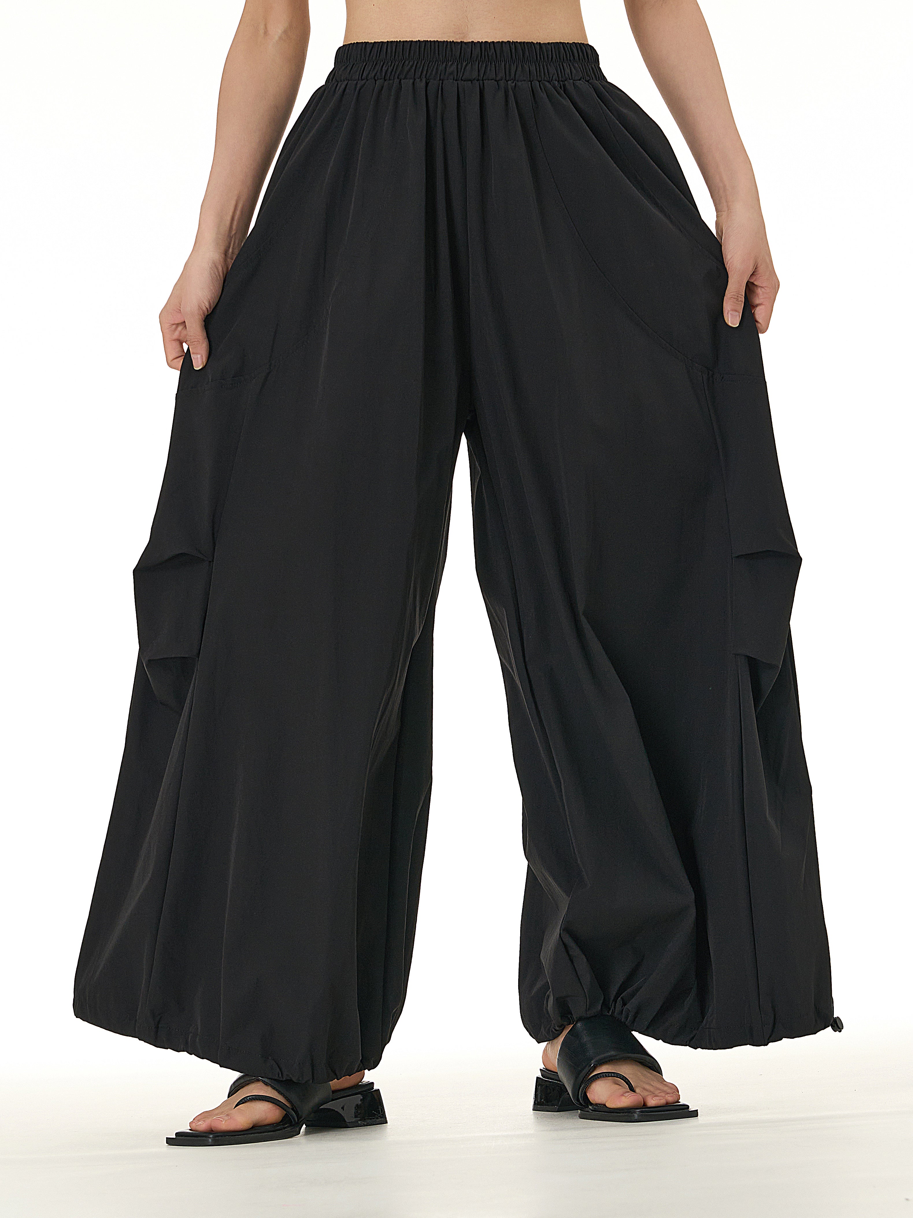 Cargo Pocket Balloon Wide Leg Pants 68550