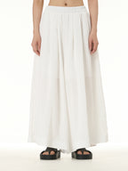 Pleated Wide Leg Palazzo Pants 11155