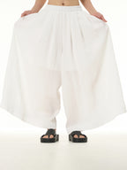 Pleated Wide Leg Palazzo Pants 11155