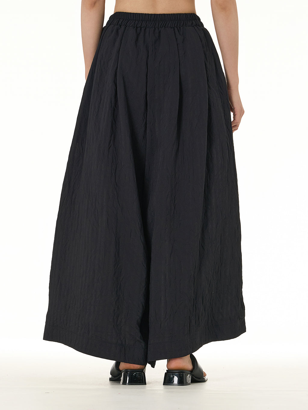 Pleated Wide Leg Palazzo Pants 11155