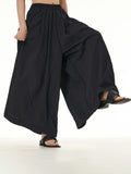 Pleated Wide Leg Palazzo Pants 11155
