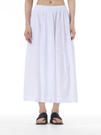 D-Ring Hem Full A-Line Maxi Skirt 31863
