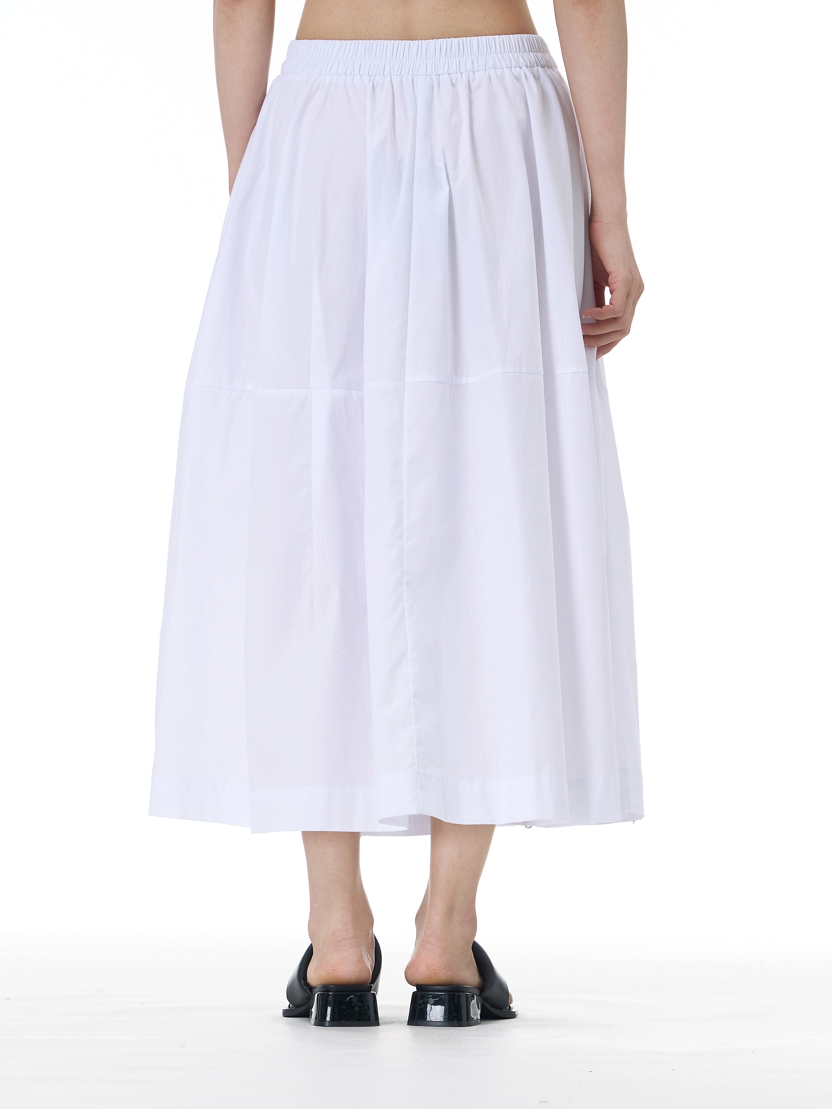 D-Ring Hem Full A-Line Maxi Skirt 31863