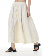 D-Ring Hem Full A-Line Maxi Skirt 31863