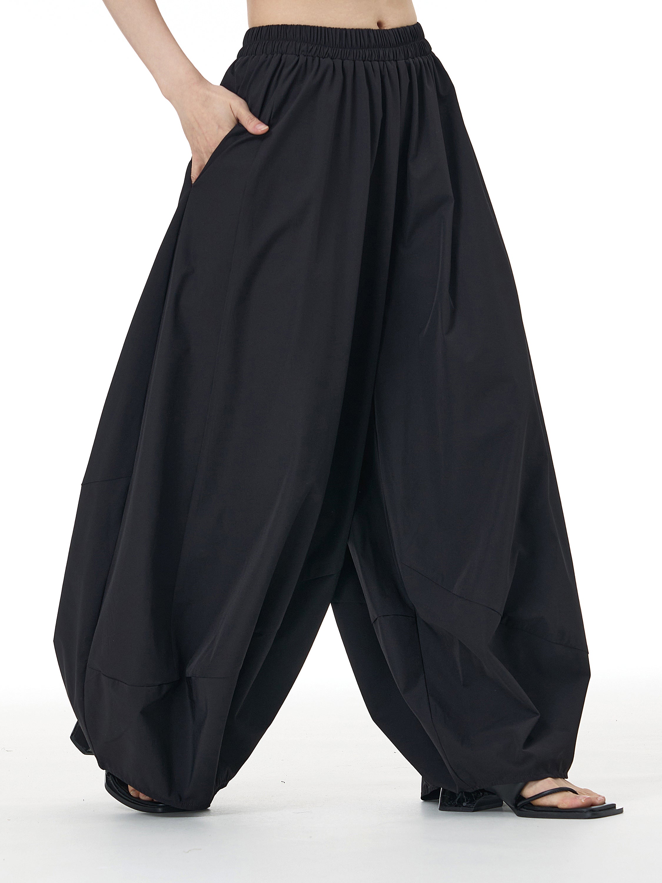 Oversized Balloon Harem Wide Leg Pants 80155