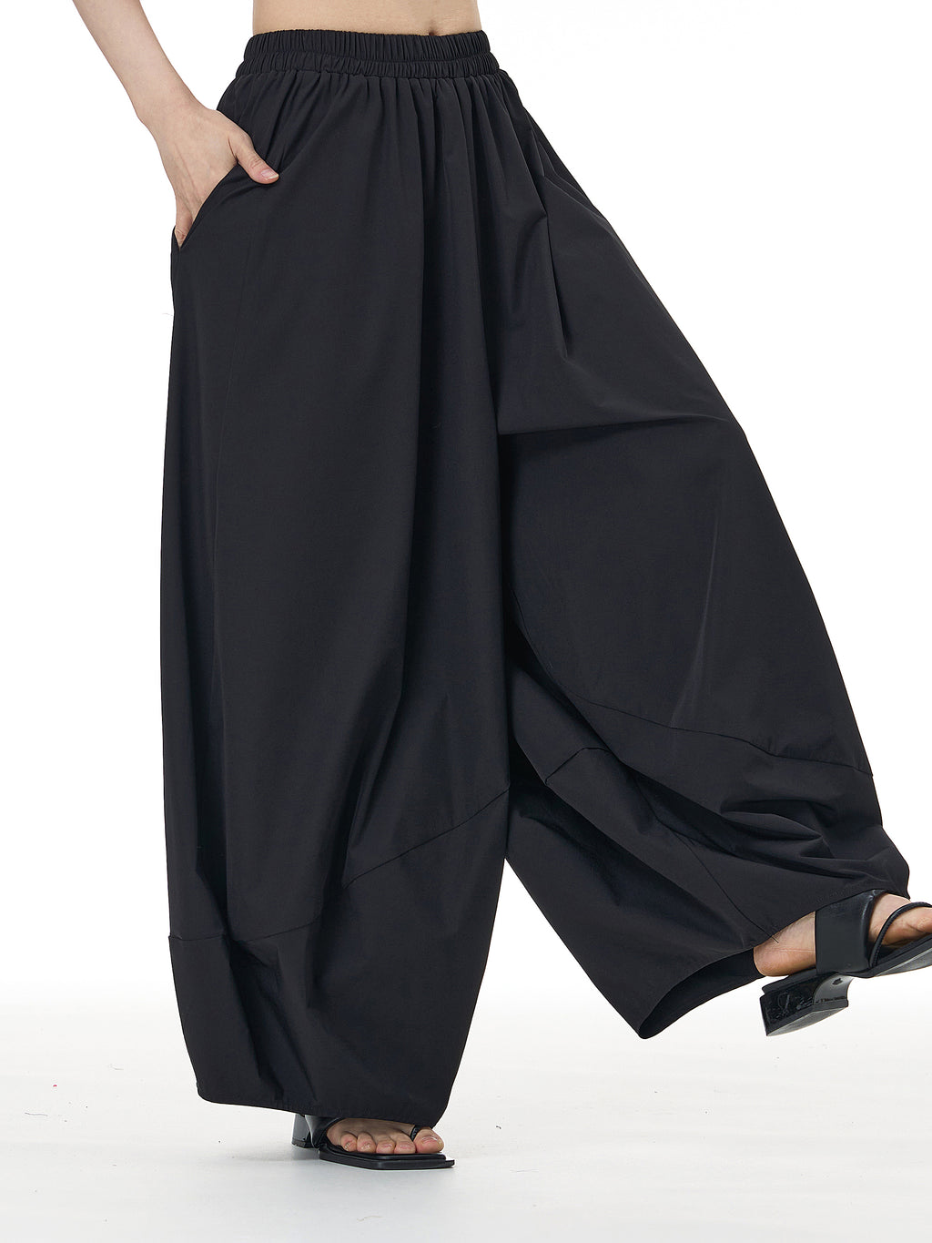 Oversized Balloon Harem Wide Leg Pants 80155