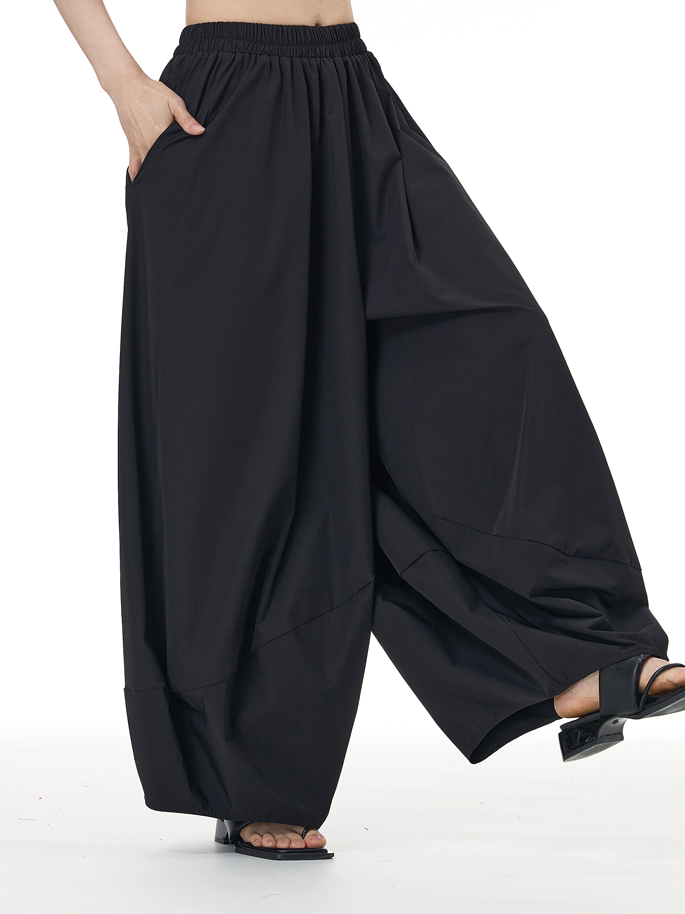 Oversized Balloon Harem Wide Leg Pants 80155