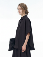 Oversized Short Sleeve Shirt 3921-680