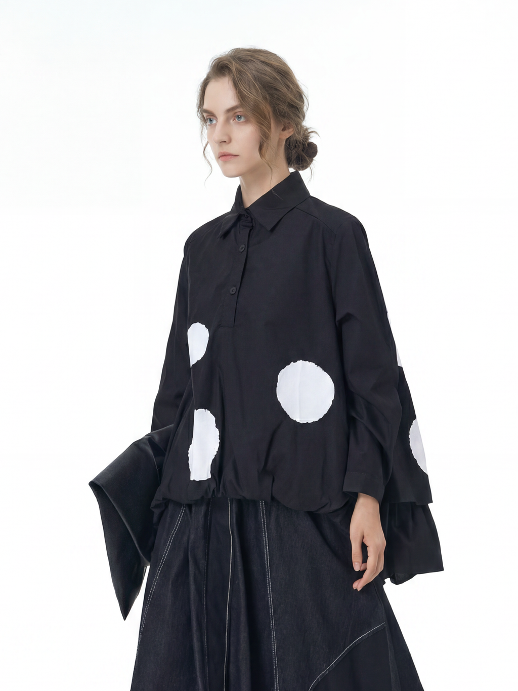 Polka Dot Oversized Shirt 1932