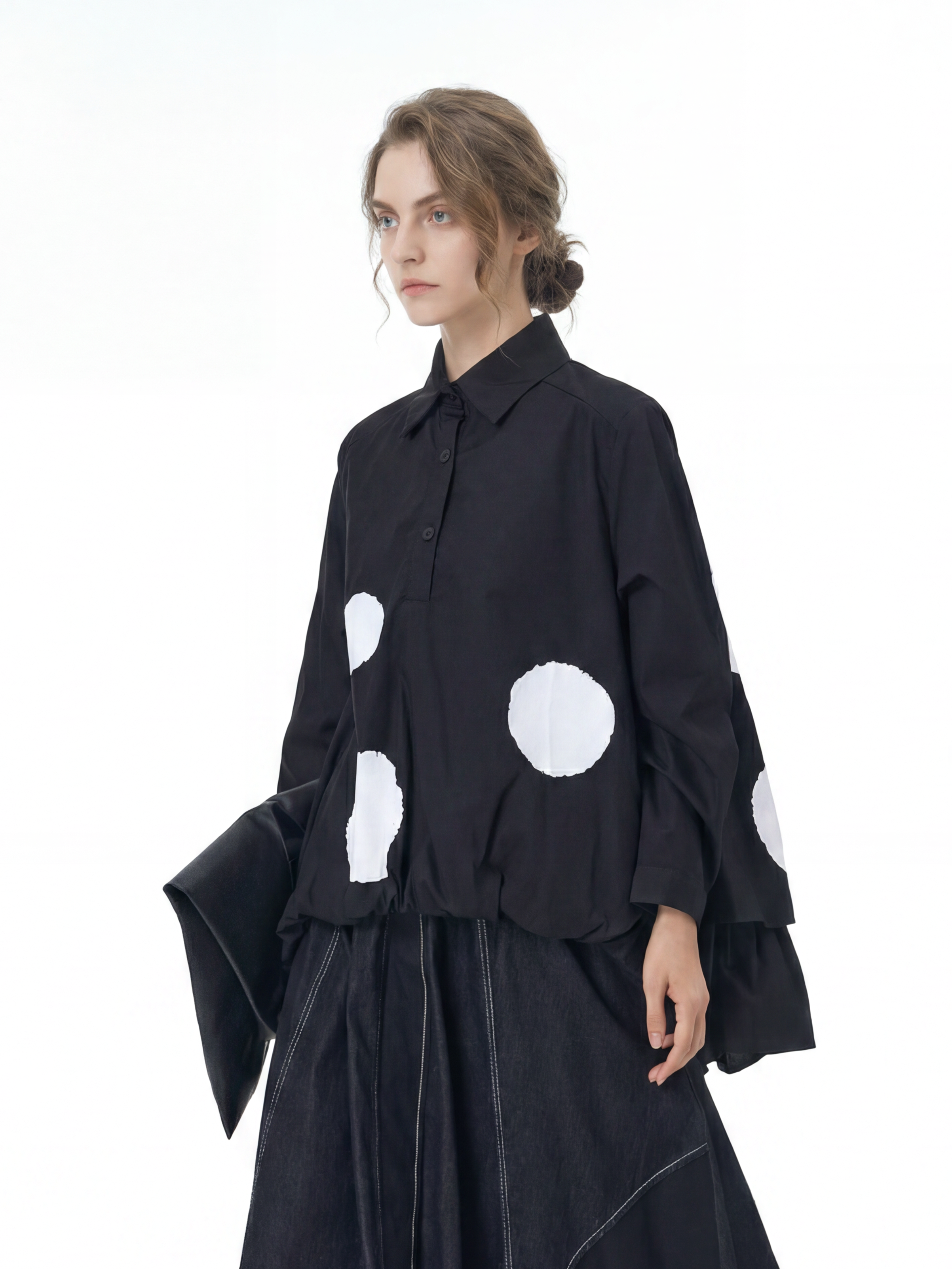 Polka Dot Oversized Shirt 1932