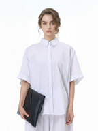 Oversized Short Sleeve Shirt 3921-680