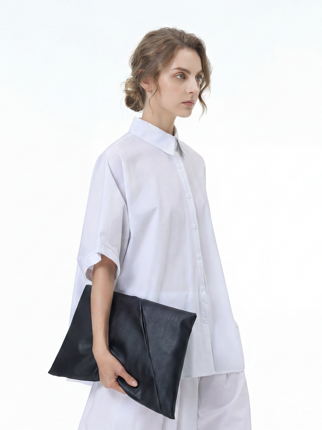Oversized Short Sleeve Shirt 3921-680