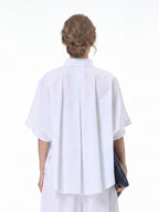 Oversized Short Sleeve Shirt 3921-680