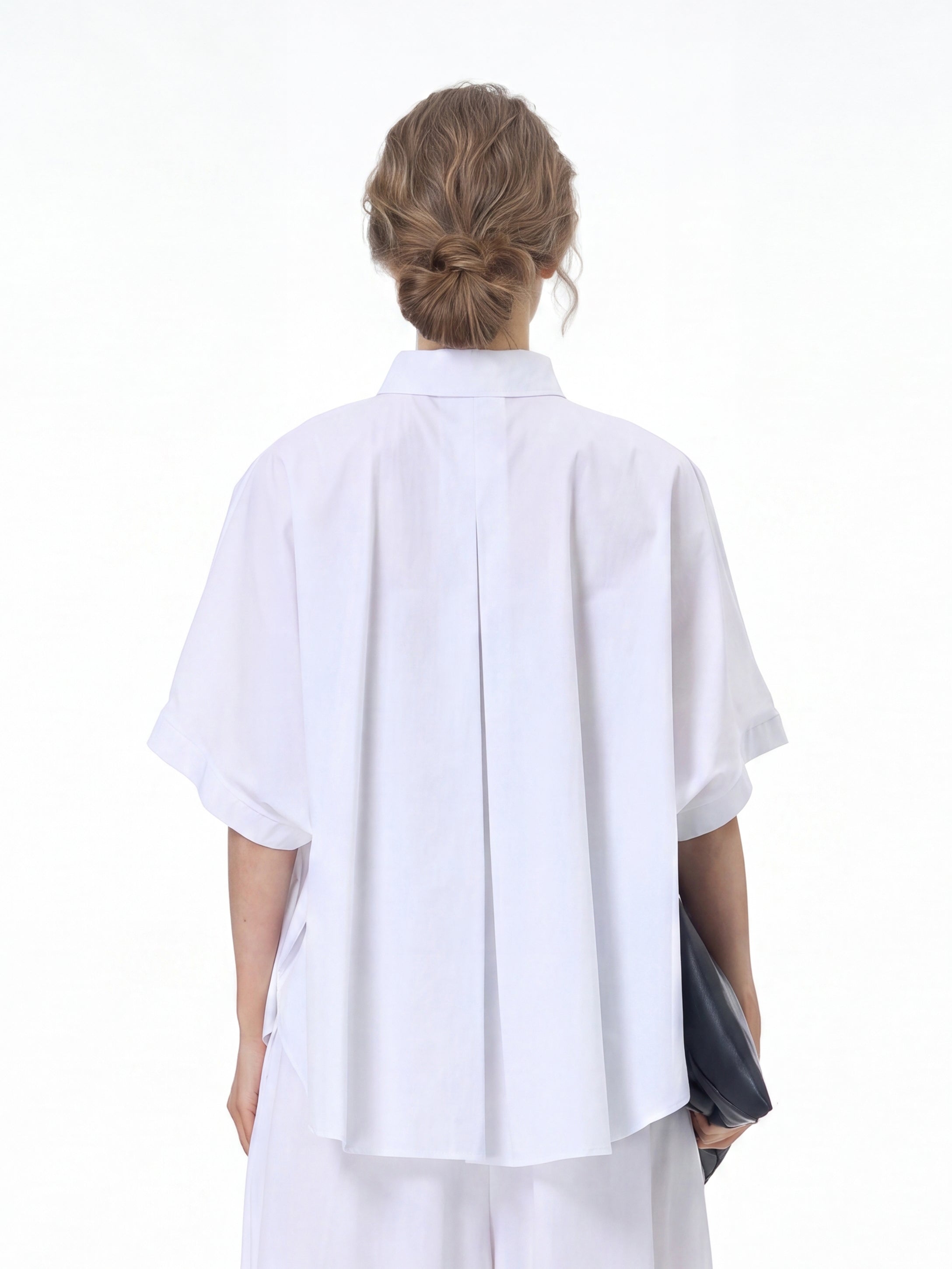 Oversized Short Sleeve Shirt 3921-680